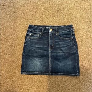 American Eagle jean skirt